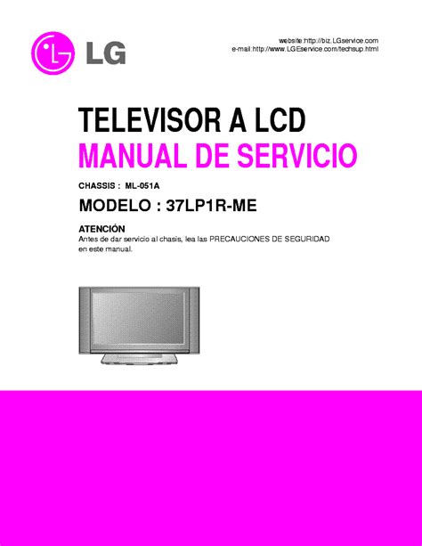 Lg 37lp1r te tv service manual. - Students study guide and selected solution manual for chemistry for changing times.