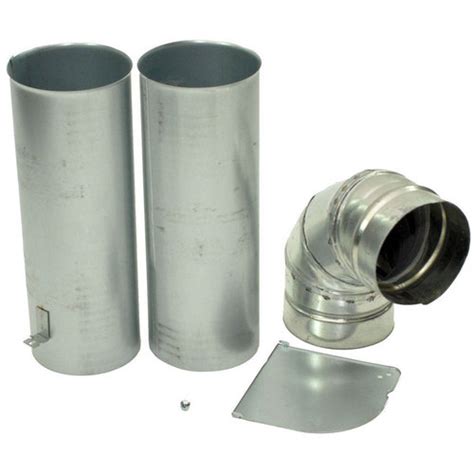 An adapter kit, part number 383EEL9001B, may be Elbow 1½" (38 mm) purchased from your LG retailer. This kit contains duct components necessary to change the dryer vent location. Remove the rear exhaust duct retaining screw. Page 17: Stacking The Dryer . 