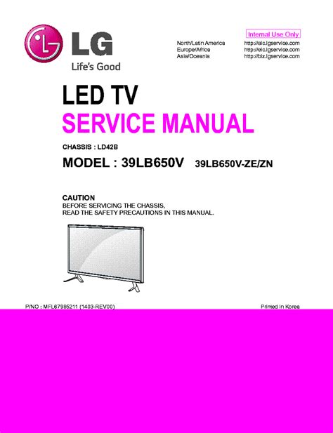 Lg 39lb650v 39lb650v ze zn led tv service manual. - Arabic saudi ob gyn guidelines manual.