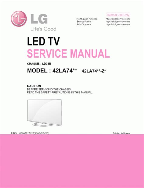 Lg 42la740s zb led tv service manual. - Opinion de reinaud-lascours, de pute  du gard, sur la loi du 3 brumaire.