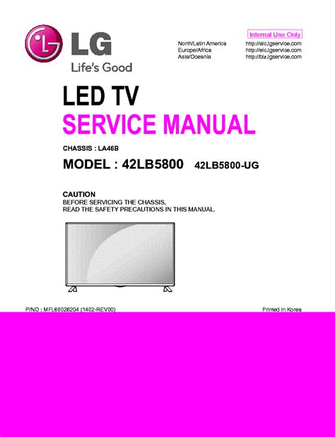 Lg 42lb5800 42lb5800 cb led tv service manual. - Petit jardin (hortulus) de walahfrid strabus ....