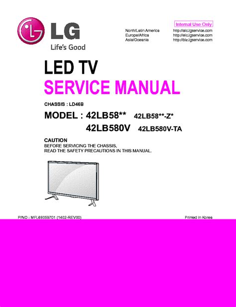 Lg 42lb580v 42lb580v ta led tv service manual. - Developers guide to microsoft enterprise library c edition 1st edition.