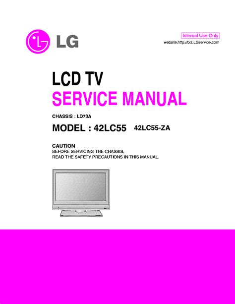 Lg 42lc55 42lc55 za service manual repair guide. - Nissan tohatsu outboards 1992 2009 repair manual.