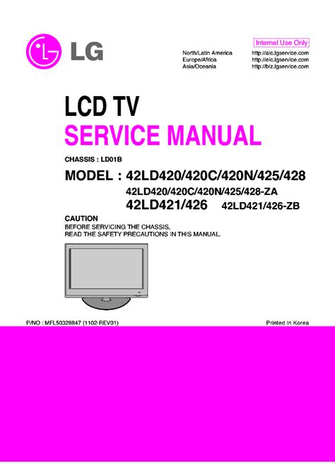 Lg 42ld420 420n lcd tv service manual. - The blue plaque guide paperback by journeyman press lord montague.