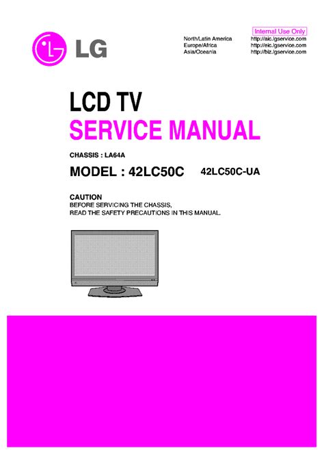 Lg 42ld630c 42ld630c ua lcd tv service manual download. - El cultivo de legumbres en puerto rico.