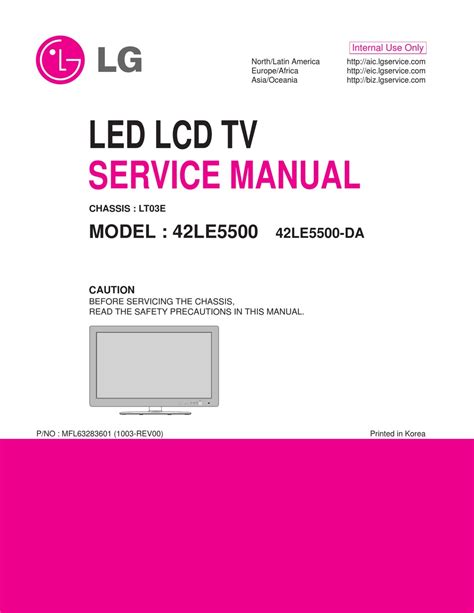 Lg 42le5500 tv service manual download. - The dc comics guide to inking comics.