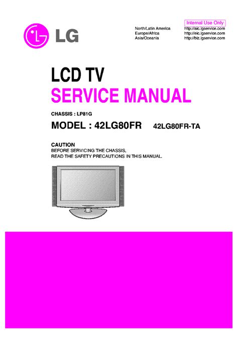Lg 42lg80fr 42lg80fr ta manuale di servizio tv lcd. - Contextual anger regulation therapy a mindfulness and acceptance based approach practical clinical guidebooks.
