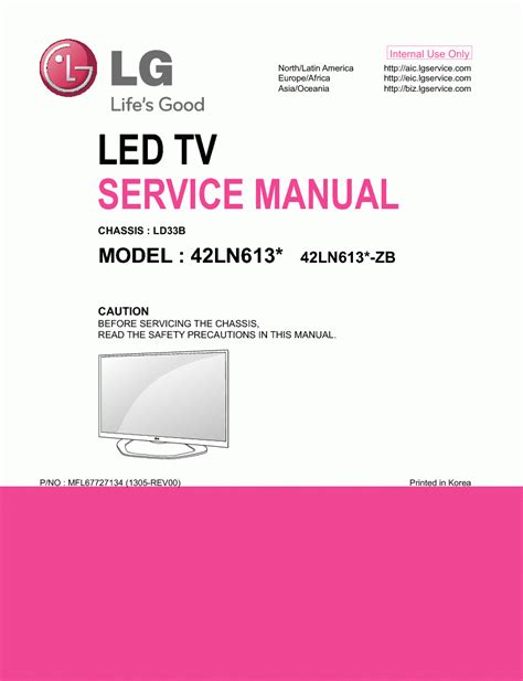 Lg 42ln613s download manuale di servizio tv led. - Le pohlman. manuel technique du froid.