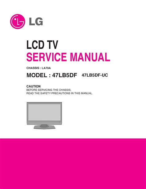 Lg 47lb5df 47lb5df ul lcd tv service manual. - The wedding guide de complete gids voor aanstaande bruidsparen.