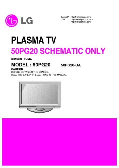 Lg 50pg20 50pg20 ua plasma tv service manual download. - A practitioner s handbook for real time analysis guide to.