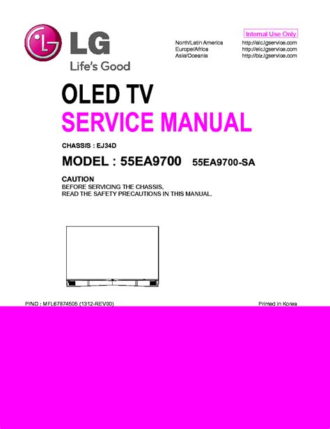 Lg 55ea9700 55ea9700 sa tv service manual. - Manuale di servizio del trattore zetor 6745.