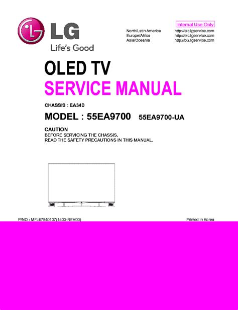 Lg 55ea9700 55ea9700 ua tv service manual. - Rotary international manual of procedures 2012.