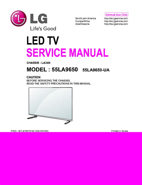 Lg 55la9650 ua service manual and repair guide. - Algunas observaciones sobre el bilingüismo del paraguay.
