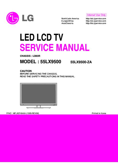 Lg 55lx9500 55lx9500 za service manual repair guide. - Em torno de diogo do couto.