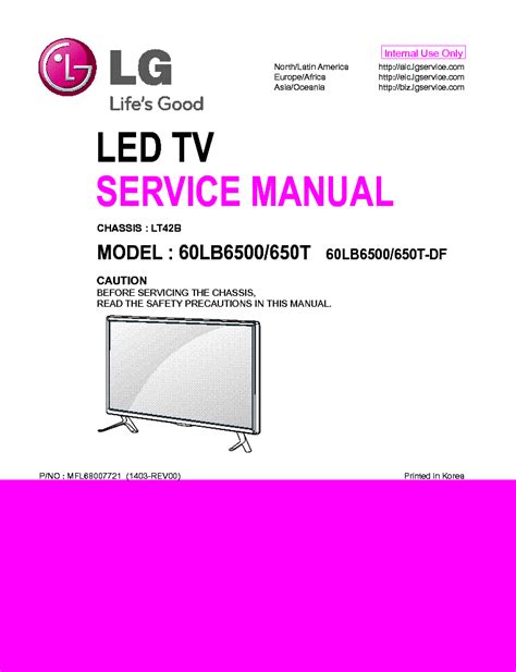 Lg 60lb6500 650t 60lb6500 650t df led tv service manual. - Praktische phonetik und phonologie 3. ausgabe.
