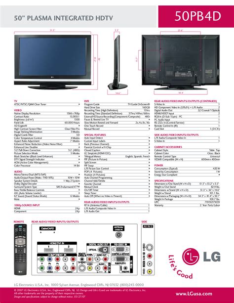 Lg Instruction Manuals