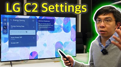 Lg c2 settings.  These settings are not guaranteed to work on other models or on other devic...