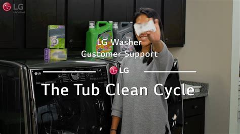 Lg clean tub cycle. To tub clean your LG washing machine, first, empty the tub and make sure there are no clothes inside. Then, add the tub cleaning detergent or water and vinegar mixture to the detergent dispenser. Next, select the tub clean cycle on the machine and let it run. Once the cycle is complete, wipe down the inside of the tub with a clean cloth. 
