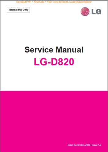Lg d820 nexus 5 service manual and repair guide. - Manual del propietario de befco rd7.