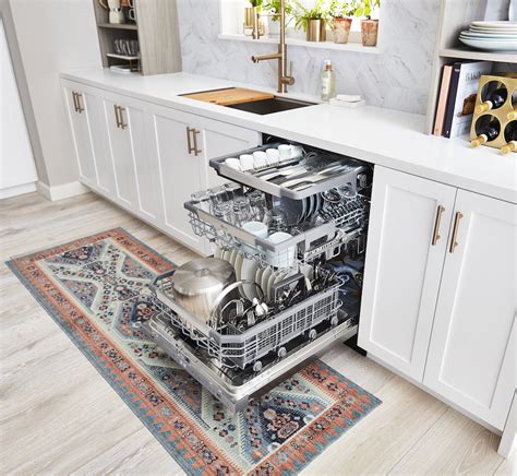 Discover the Smart Top Control Dishwasher with QuadWash® Pro, Dynamic Dry™ and TrueSteam® (LDPS6762S). 1 Model design may vary. ** Get an instant rebate in the amount up to $300 when you purchase two (2), three (3), or four (4) or more eligible LG and/or LG STUDIO Kitchen, Laundry, Air Care, or Floor Care appliances in a single purchase between …. 