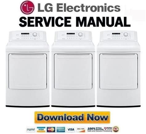 Lg dle4870w service manual repair guide. - 2006 acura tl floor mats manual.