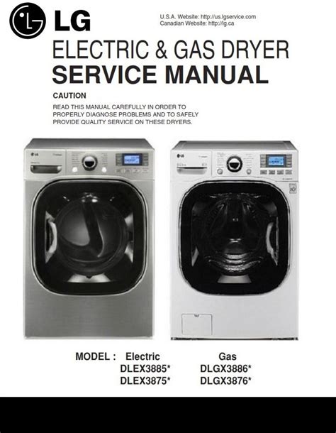 Lg dlex3875v dlex3875w service manual repair guide. - Miele service manual vacuum cleaner s514.