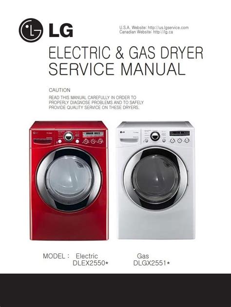 Lg dlgx2651r dlgx2651w service manual repair guide. - Vw passat variant b5 service manual.