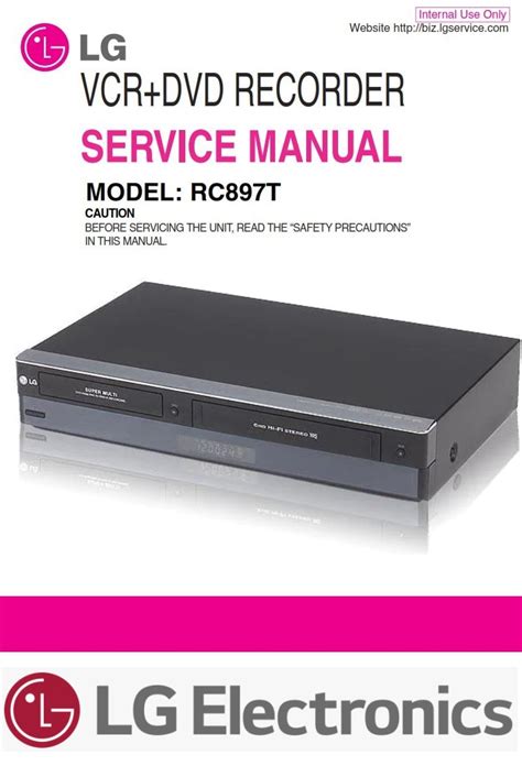 Lg dvd vcr recorder rc897t manual. - Suzuki sidekick samurai service repair manual 86 98.