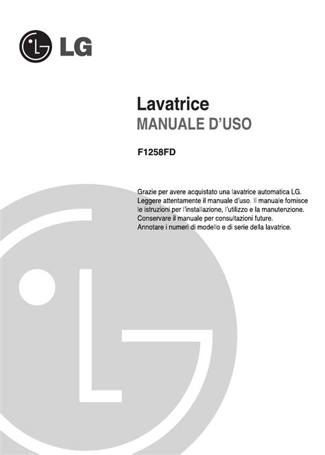 Lg f12580fd f1258fd manuale di servizio lavatrice. - The ultimate guide to weight training for volleyball.