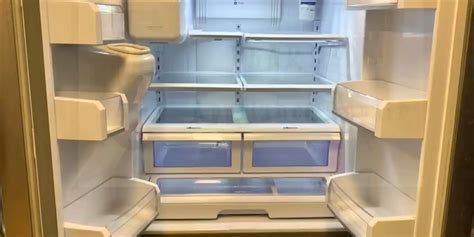 This is actually a very common issue with your refrigerator and the water is accumulating under the deli drawer at the bottom of the refrigerator because the drain line is backing up. ... We have a Samsung French door refrigerator with freezer below, ... Rf267AERS samsung refrigerator is leaking water that pools and freezes under the crisper .... 
