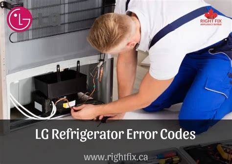 Lg fridge error code.  RightFix provides expert guidance and repair service...