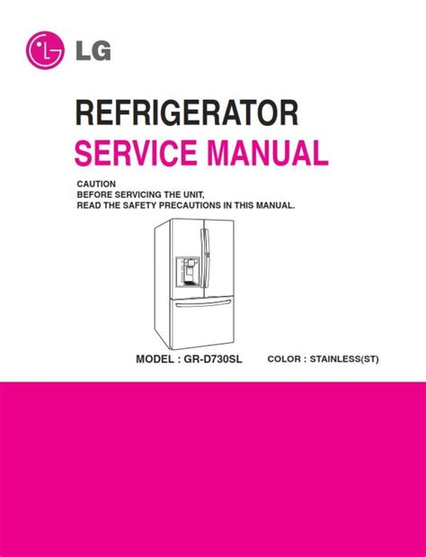 Lg gr d730sl service manual repair guide. - A linguistic guide to english poetry.