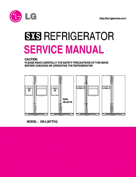 Lg gr l207tvq refrigerator service manual. - Manual sobre el uso del nuevo testamento del antiguo testamento.