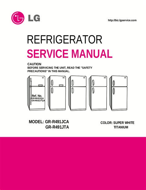 Lg gr r491jca gr r491jta kühlschrank service handbuch. - Onkyo dv sp406 dvd player service manual.