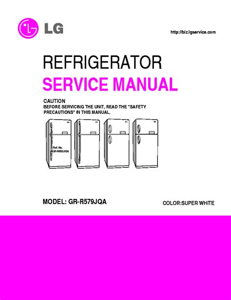 Lg gr r579jqa refrigerator service manual. - 2001 dodge neon repair manual free.