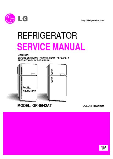 Lg gr s642at refrigerator service manual. - Manual for 270 new holland square baler.