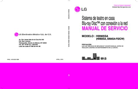 Lg hb905sa service manual and repair guide. - Water and wastewater engineering solutions manual davis.