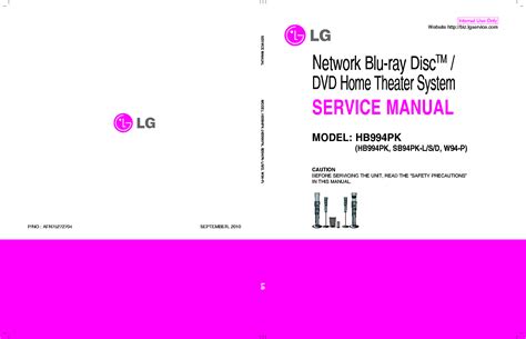 Lg hb994pk service manual and repair guide. - Saisho mw2000 microwave oven repair manual.