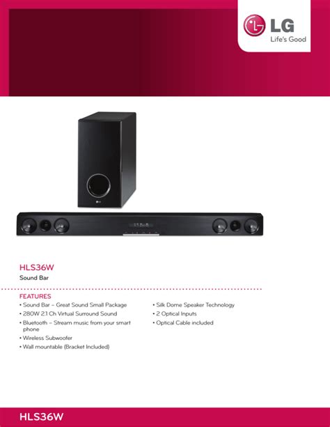 Lg hls36w speaker sound bar service manual download. - 17 reflection and refraction supplemental problems answers.