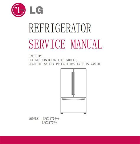 Lg lfc21776st service manual repair guide. - Canon mx330 printer manual cartridge change.