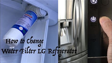 Lg lfds22520s water filter replacement instructions.  This guide is for refrigerators ...