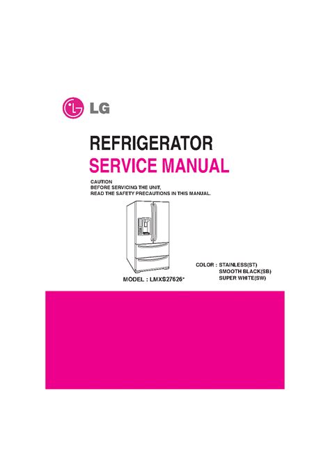 Lg lmxs27626s service manual repair guide. - 2008 audi a4 intake valve manual.