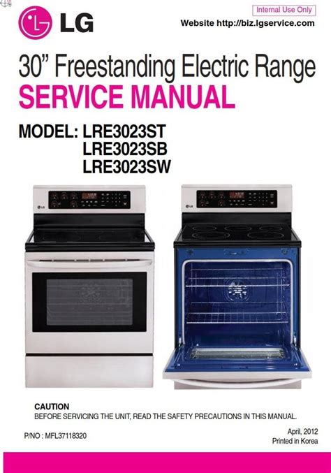 Lg lre3023st service manual and repair guide. - Yamaha rhino rear drive shaft repair manual.