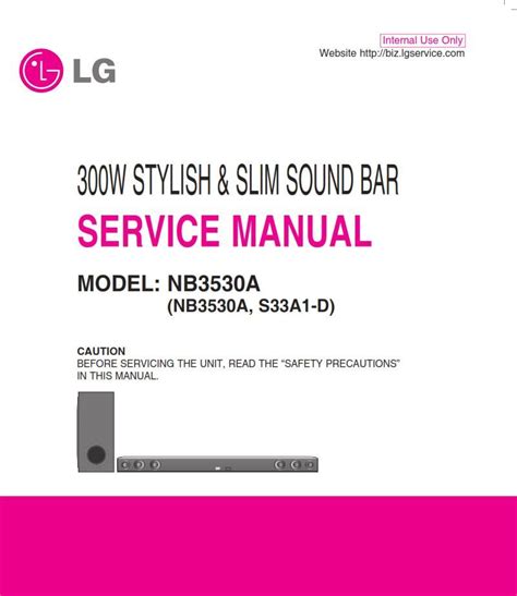 Lg nb3530a sound bar service manual repair guide. - Yamaha ttr250 1999 repair service manual.