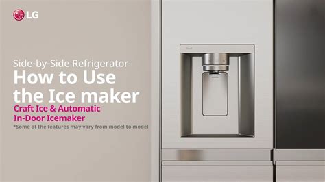 Lg refrigerator ice maker instructions.  User manuals, LG Ice Maker Operating...