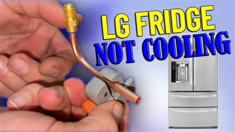 Lg refrigerator not cooling after compressor replacement.  Fix your LG fr...