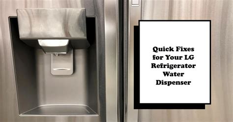 Lg refrigerator water dispenser problems.  Select your model to find part...