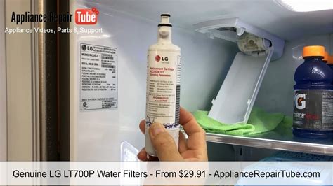 Lg refrigerator water filter replacement.  Learn how to use, update, maintain...