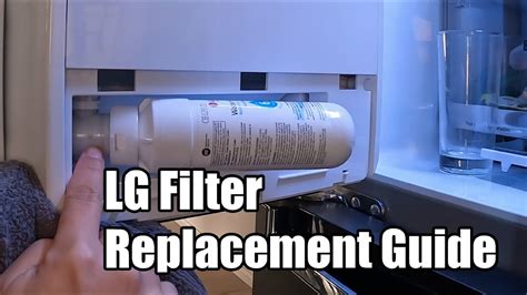 Lg thinq water filter location.  Typically, the water filter is located...
