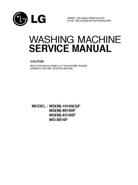 Lg wd 10160 80160 65160 8016 manuale di servizio lavatrice. - Hyundai elantra repair manual 1996 1997 1998 1999 2000.